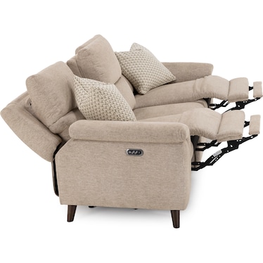 Nicole Power Headrest Reclining Sofa