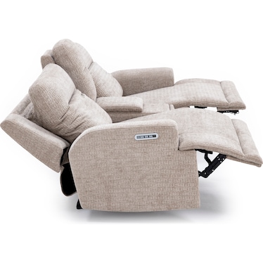 Genesis 3-Pc. Fully Loaded Reclining Console Loveseat