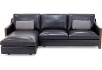 linv black sta lth sectional qpkg  