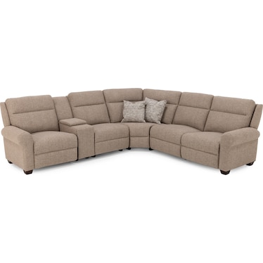 Nelson 6-Pc. Power Headrest Reclining Modular