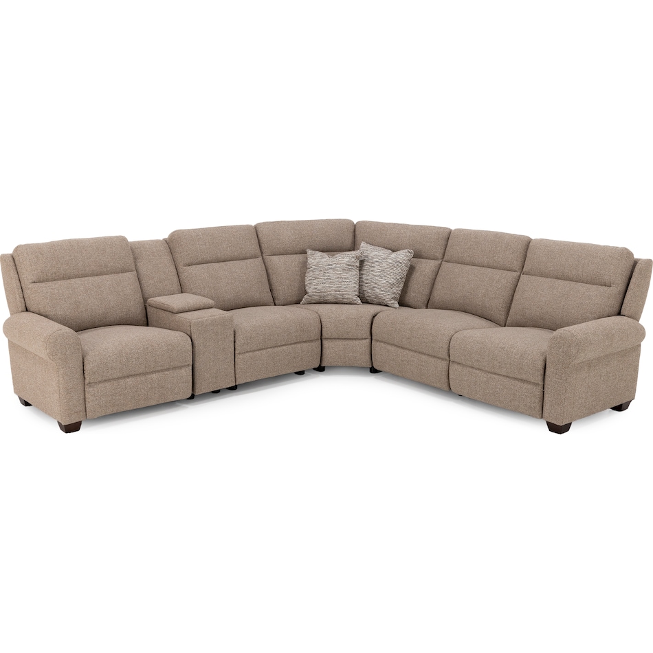 linv brown mtn fab sectional zpkg  