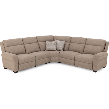 Nelson 5-Pc. Power Headrest Reclining Modular