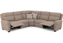 linv brown mtn fab sectional pkg  