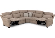 linv brown mtn fab sectional pkg  