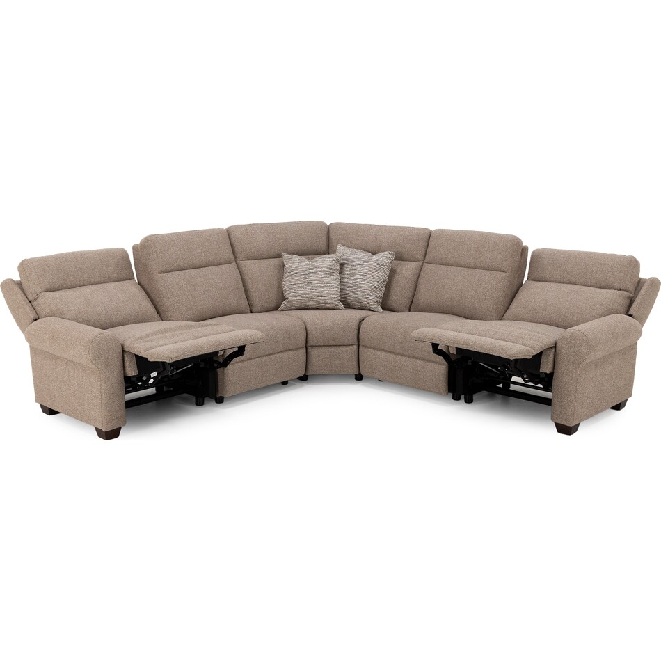 linv brown mtn fab sectional pkg  