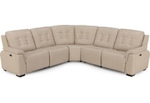 linv cream mtn lth sectional piece pkg  