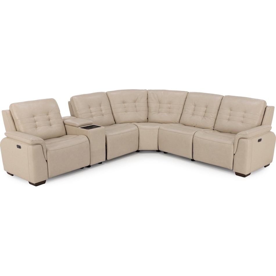 linv cream mtn lth sectional piece zpkg  