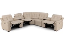 linv cream mtn lth sectional piece pkg  
