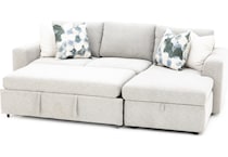 linv white sta fab sectional pieces zpkg  