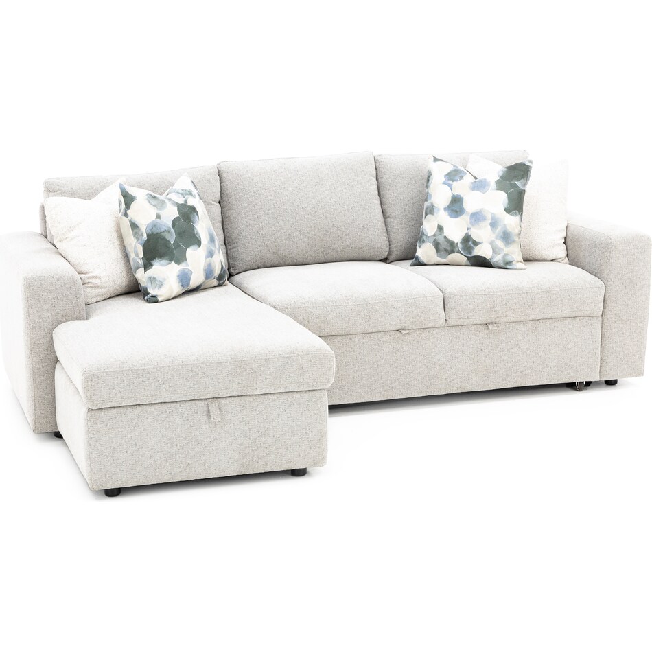 linv white sta fab sectional pieces qpkg  