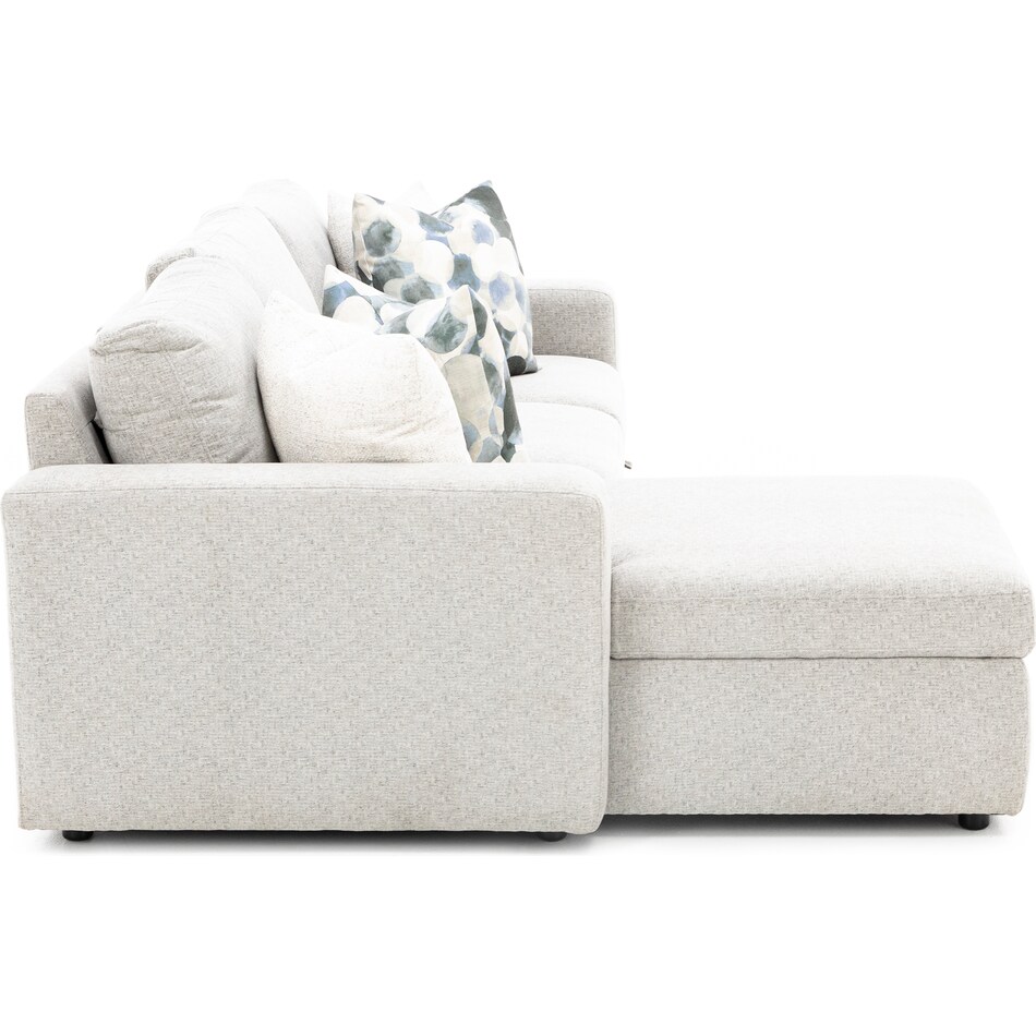 linv white sta fab sectional pieces qpkg  