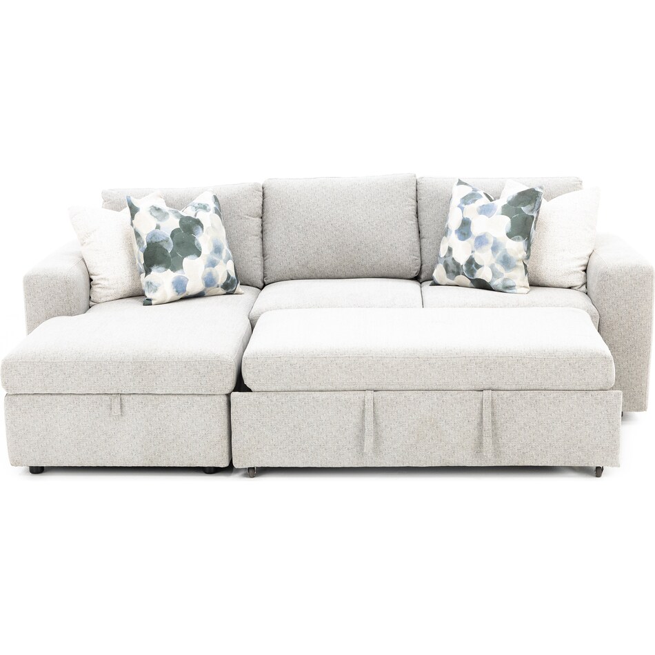 linv white sta fab sectional pieces qpkg  