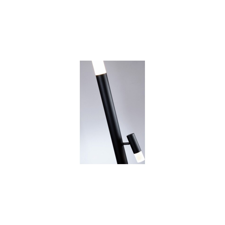 lite source black floor lamp   