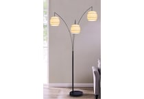 lite black arc lamp   