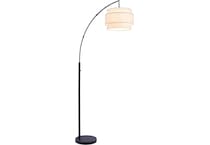 lite black arc lamp   