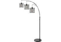 lite black arc lamp   