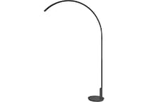 lite black arc lamp   