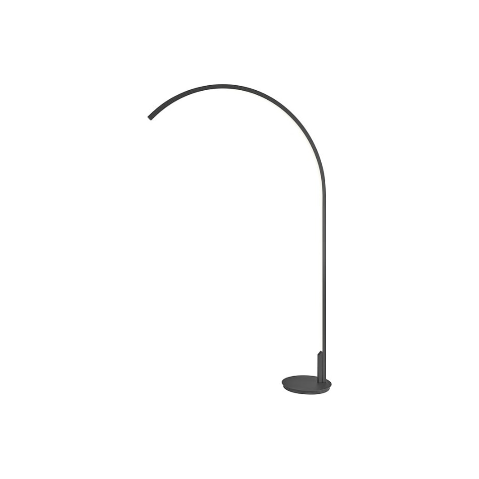 lite black arc lamp   