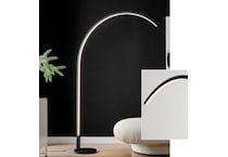 lite black arc lamp   