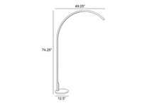 lite black arc lamp   