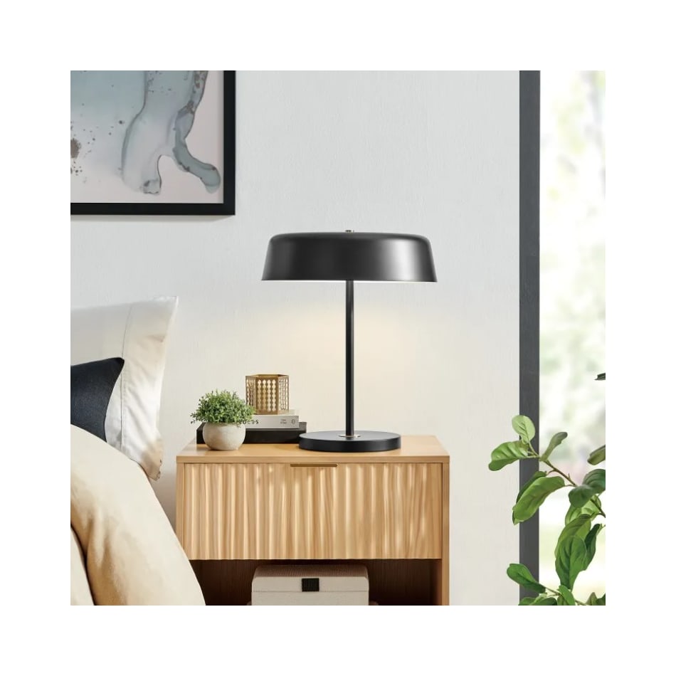 lite black desk lamp   