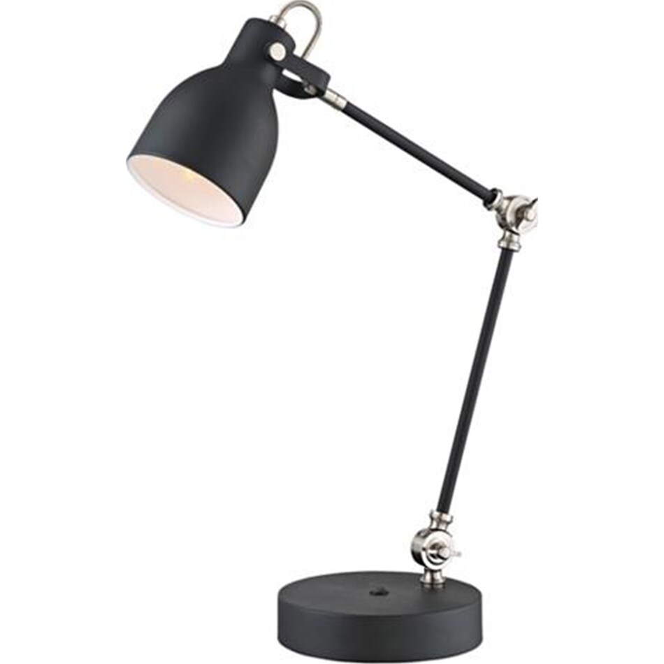 lite black desk lamp   