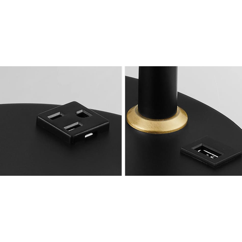 lite black desk lamp   