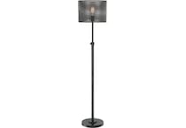 lite black floor lamp   