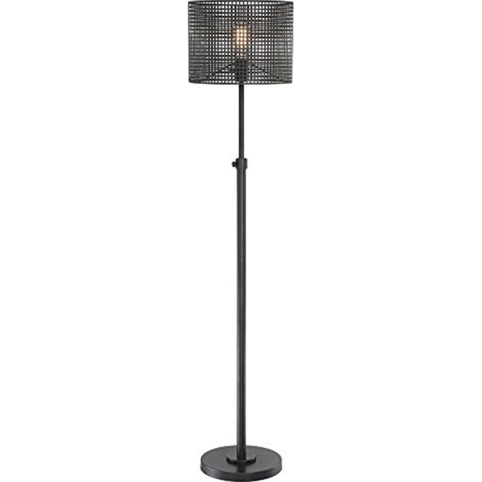lite black floor lamp   
