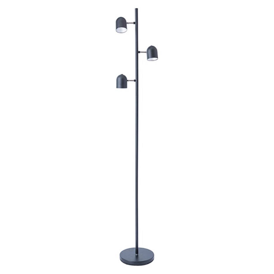 lite black floor lamp   