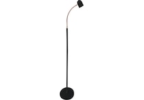 lite black floor lamp   
