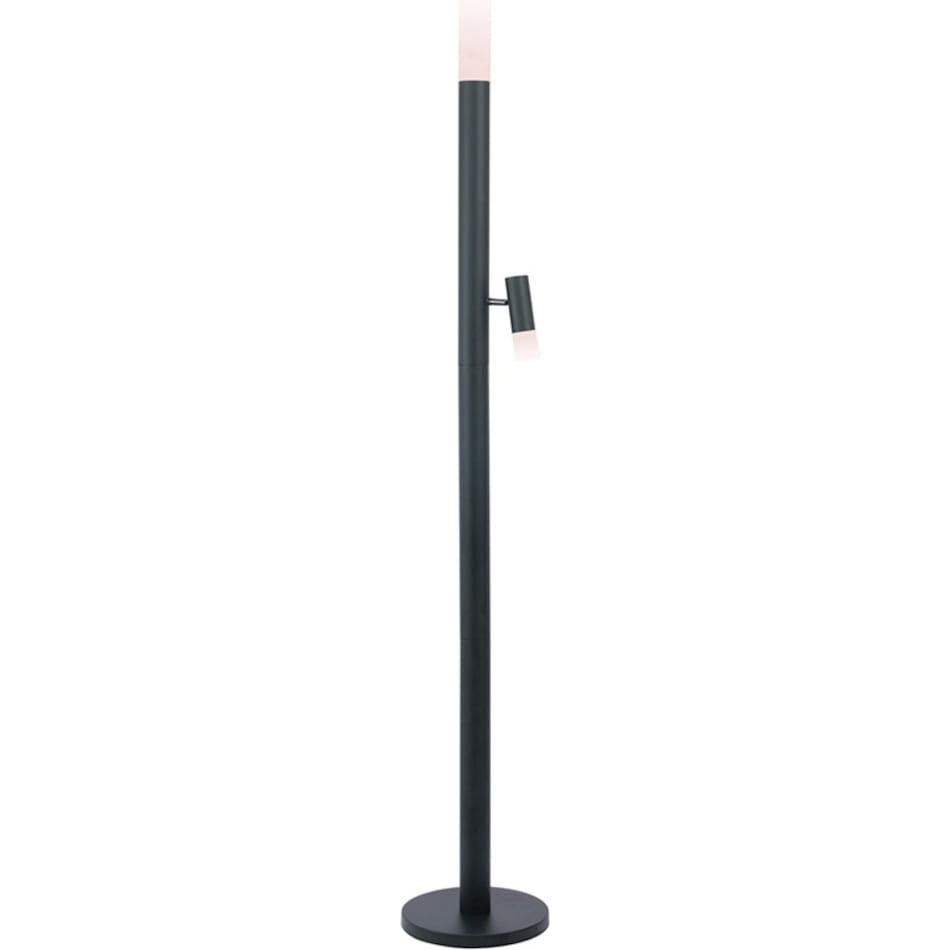 lite black floor lamp   