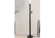 lite black floor lamp   