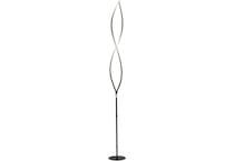 lite black floor lamp   