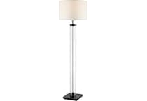 lite black floor lamp   
