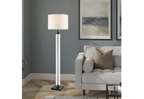 lite black floor lamp   