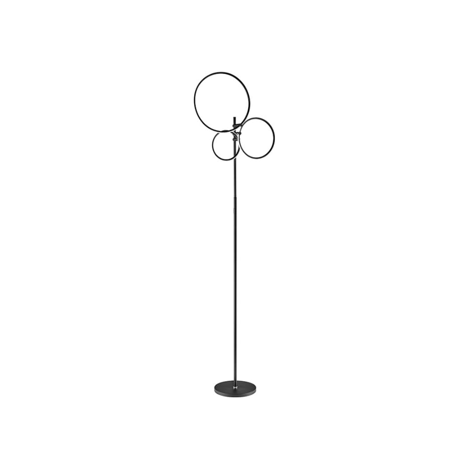 lite black floor lamp   