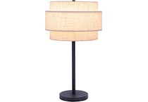 lite black table lamp   