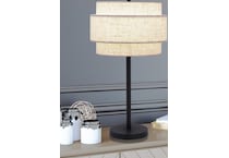 lite black table lamp   