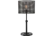 lite black table lamp   