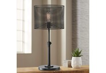 lite black table lamp   
