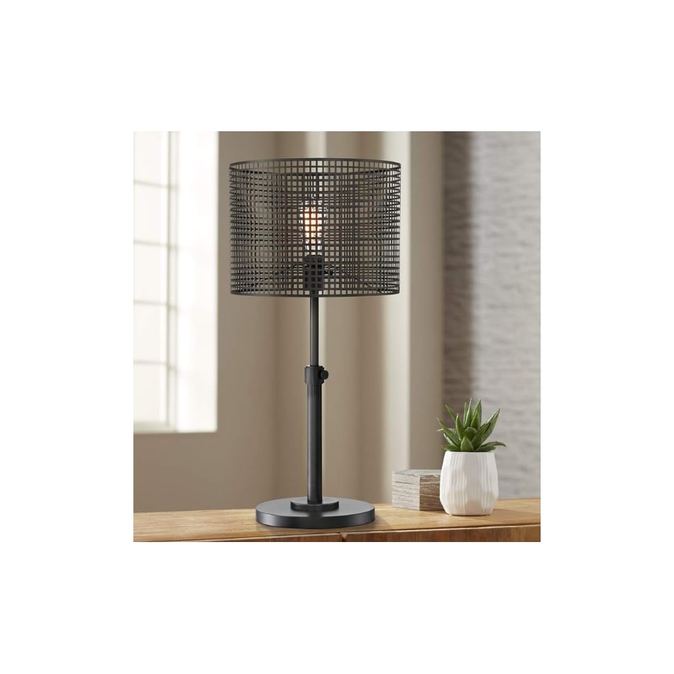 lite black table lamp   