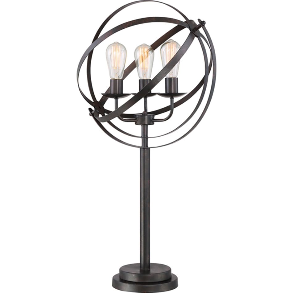 lite black table lamp   