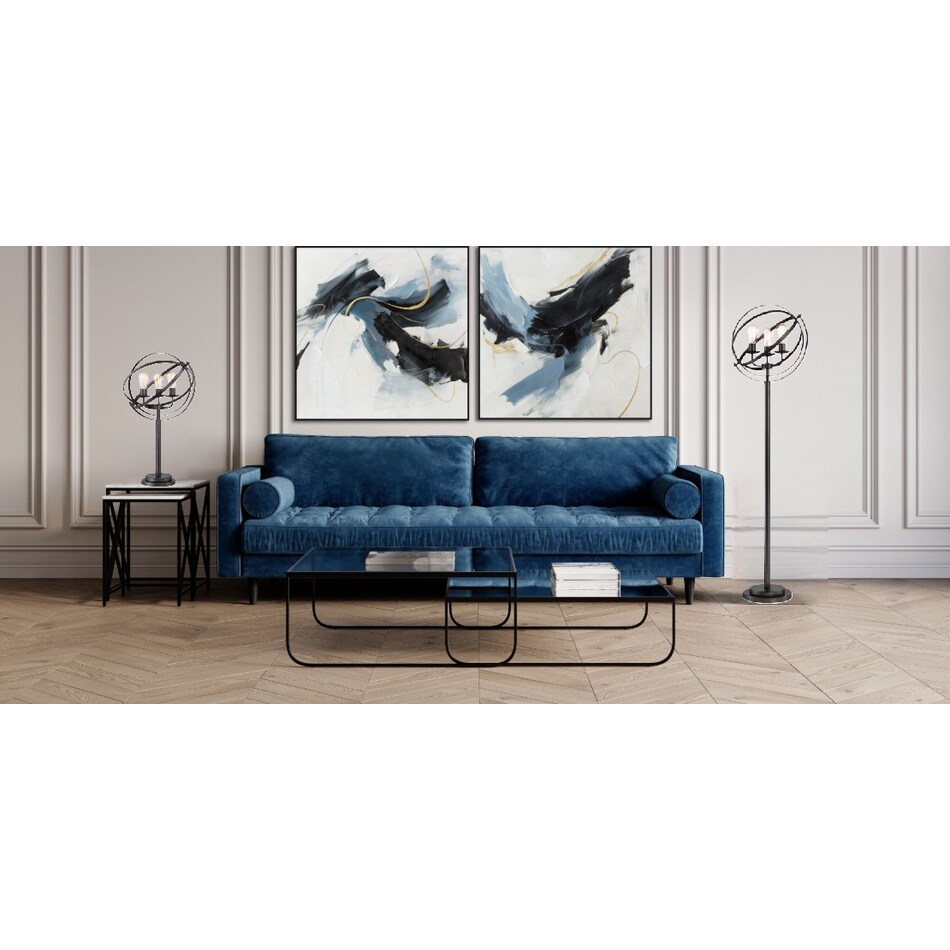 lite black table lamp   