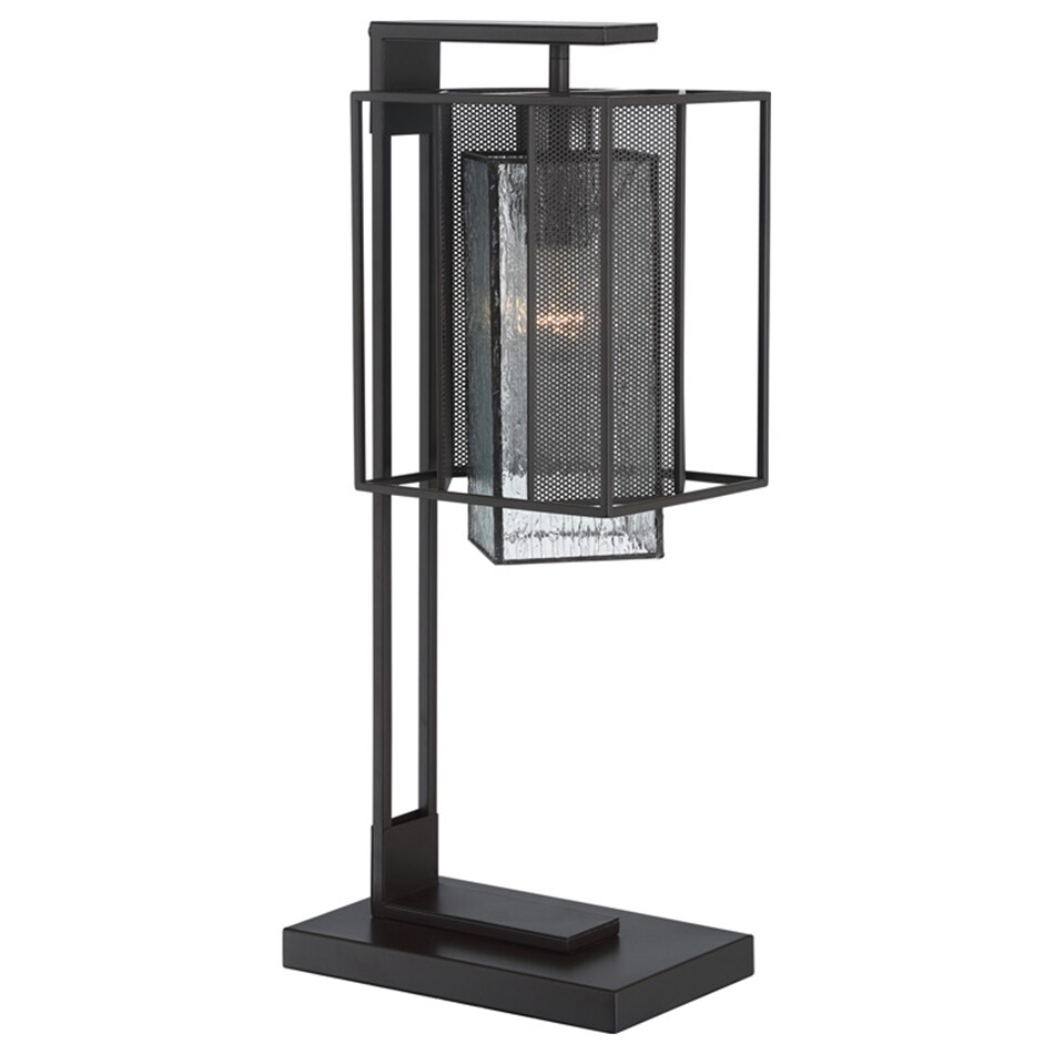 lite black table lamp   