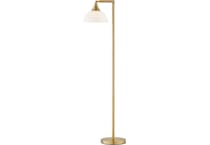lite brass torchiere   