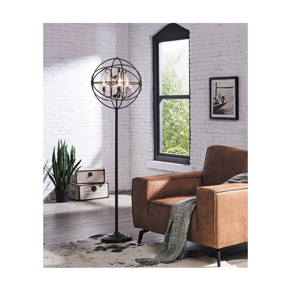 lite bronze floor lamp   