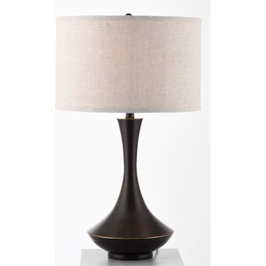 Bronze Metal Table Lamp 29"H