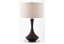 lite bronze table lamp   