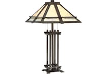 lite bronze table lamp   